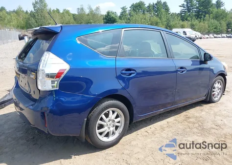 2013 Toyota Prius V Three из США, поврежденный, VIN JTDZN3EUXD3227206